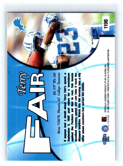 1998 Fleer Brilliants #119 Terry Fair
