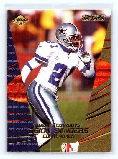 2000 Collector's Edge Supreme #38 Deion Sanders