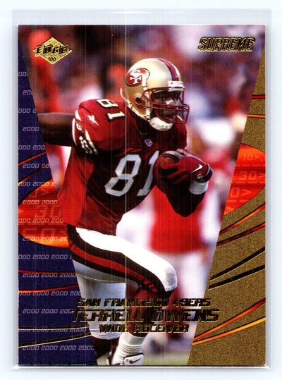 2000 Collector's Edge Supreme #125 Terrell Owens
