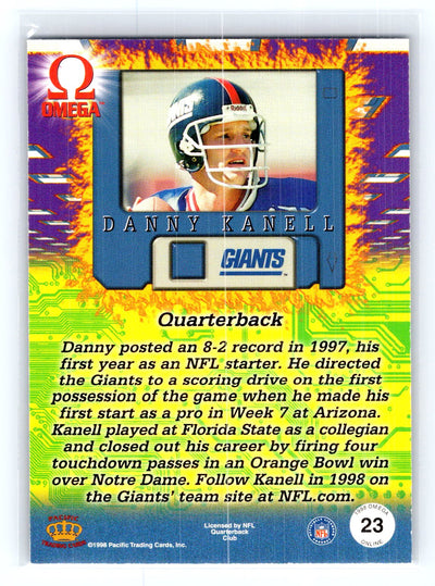 1998 Pacific Omega #23 Danny Kanell Online