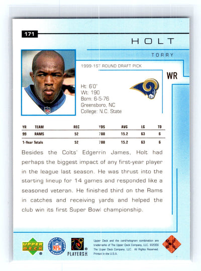 2000 Upper Deck #171 Torry Holt