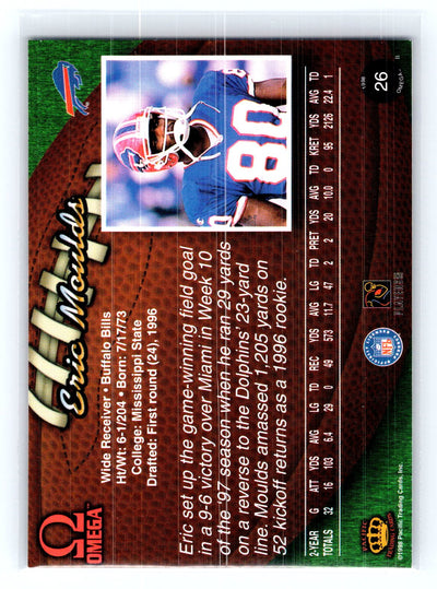 1998 Pacific Omega #26 Eric Moulds