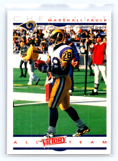 2000 Upper Deck Victory #219 Marshall Faulk