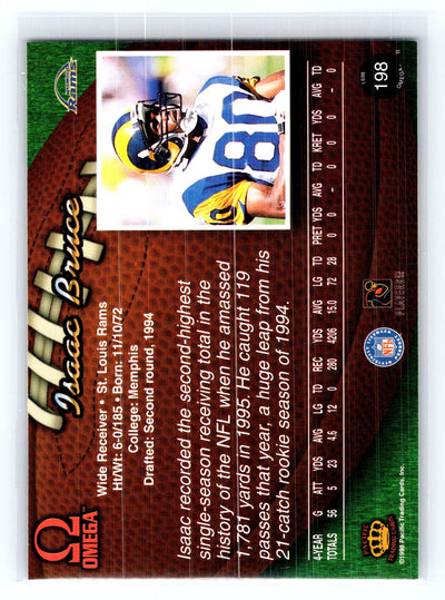 1998 Pacific Omega #198 Isaac Bruce