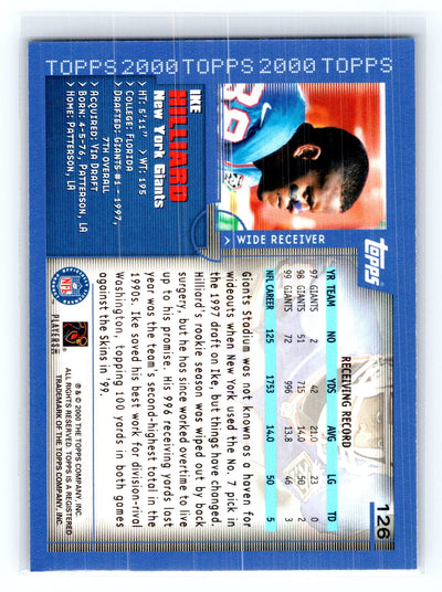 2000 Topps #126 Ike Hilliard