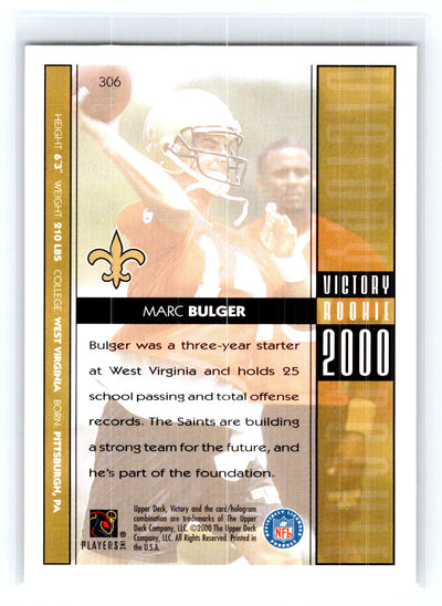 2000 Upper Deck Victory #306 Marc Bulger