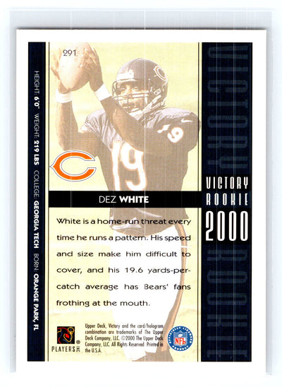 2000 Upper Deck Victory #291 Dez White