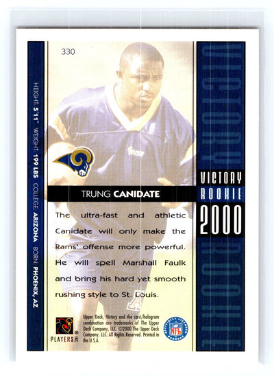 2000 Upper Deck Victory #330 Trung Canidate