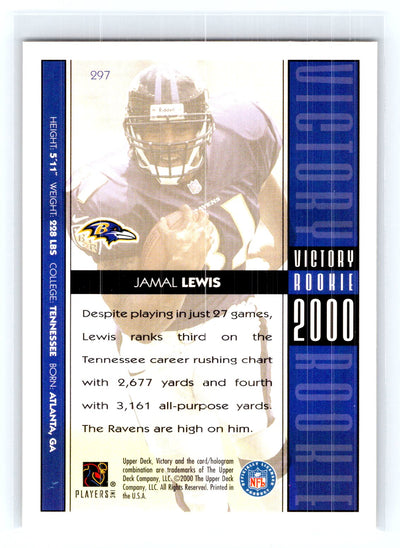 2000 Upper Deck Victory #297 Jamal Lewis