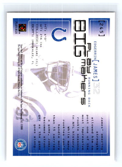 2000 Upper Deck Victory #245 Edgerrin James