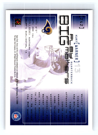 2000 Upper Deck Victory #242 Kurt Warner