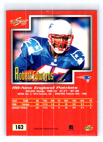 1999 Score #163 Robert Edwards