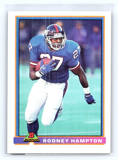 1991 Bowman #367 Rodney Hampton