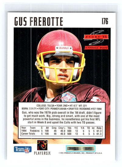 1995 Score #176 Gus Frerotte