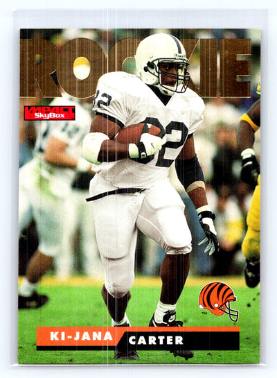 1995 SkyBox Impact #1 Ki-Jana Carter Rookie Running Backs