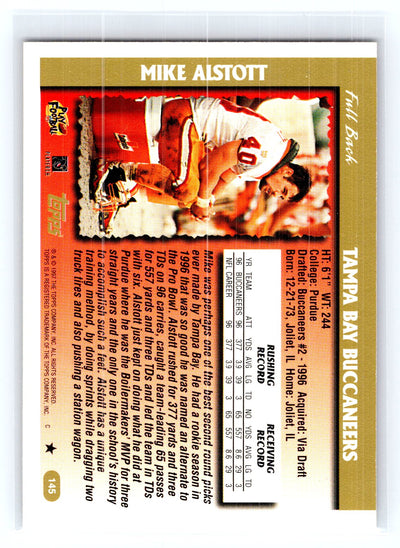 1997 Topps #145 Mike Alstott