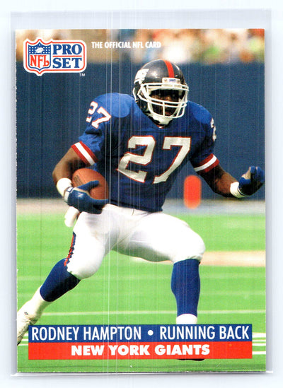 1991 Pro Set #62 Rodney Hampton