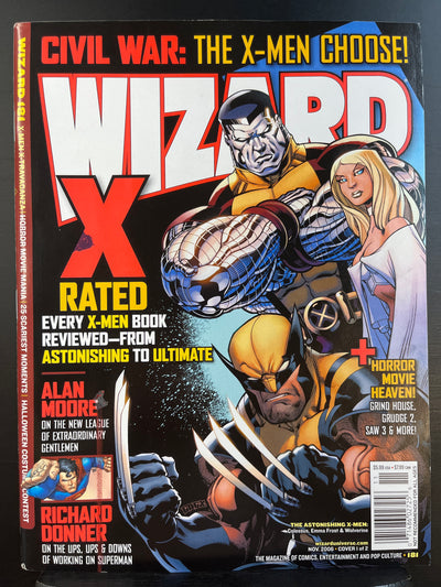 Wizard: The Guide to Comics #181 - X-Men cover WITH EXTRAS