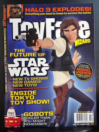 Toyfare: The Guide to Collectible Toys #123 - Star Wars Han Solo cover