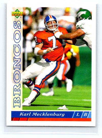 1993 Upper Deck #277 Karl Mecklenburg
