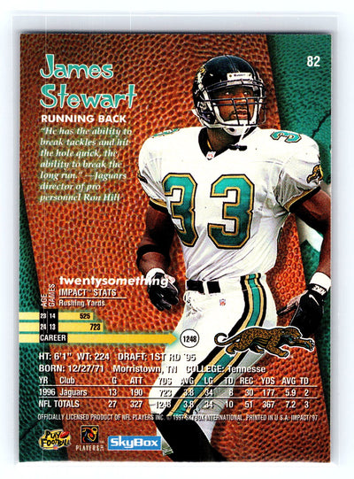 1997 SkyBox Impact #82 James Stewart