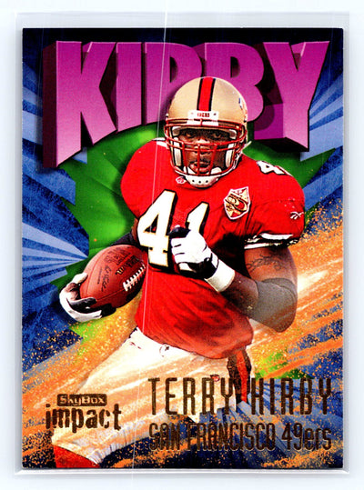 1997 SkyBox Impact #116 Terry Kirby