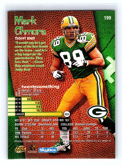 1997 SkyBox Impact #199 Mark Chmura