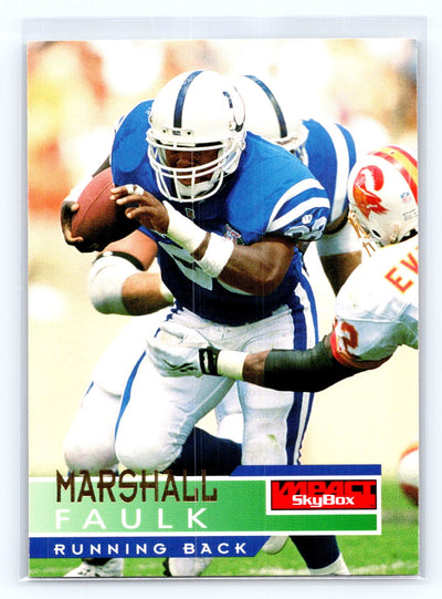 1995 SkyBox Impact #64 Marshall Faulk