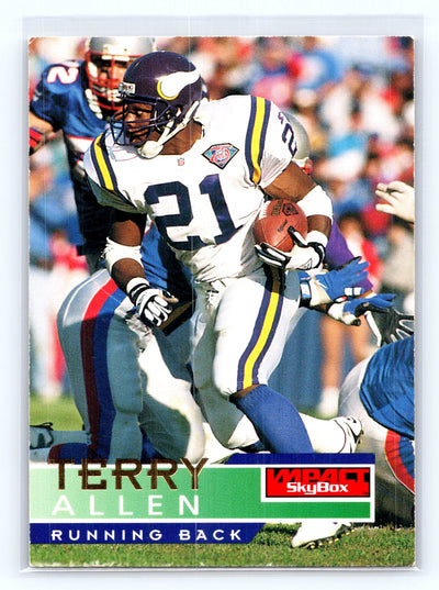 1995 SkyBox Impact #87 Terry Allen