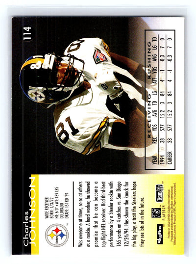 1995 SkyBox Impact #114 Charles Johnson