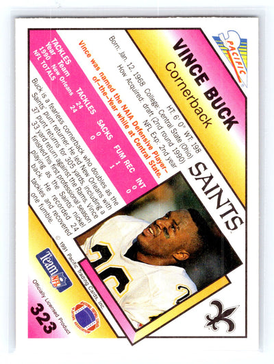 1991 Pacific #323 Vince Buck
