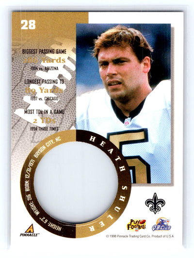 1998 Pinnacle Mint #28 Heath Shuler