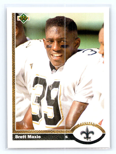 1991 Upper Deck #675 Brett Maxie