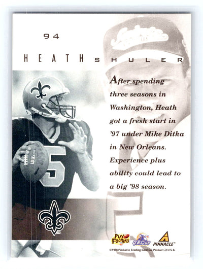 1998 Pinnacle Mint #94 Heath Shuler