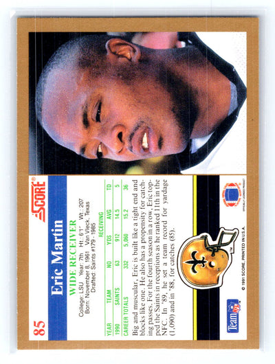 1991 Score #85 Eric Martin