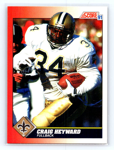 1991 Score #134 Craig Heyward