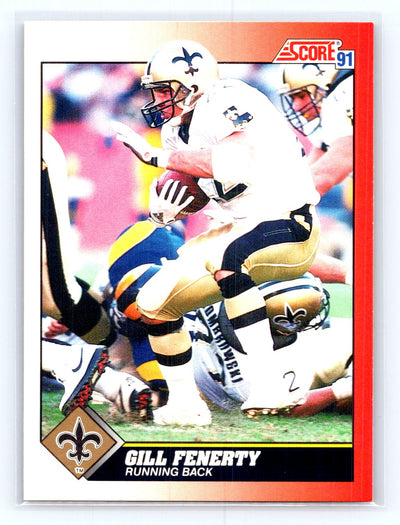 1991 Score #144 Gill Fenerty