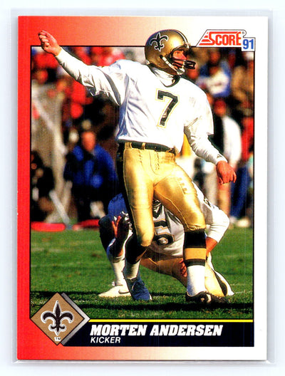 1991 Score #166 Morten Andersen