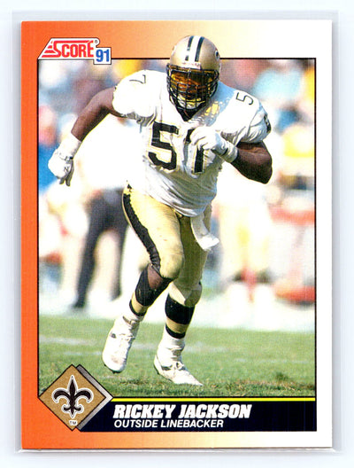 1991 Score #450 Rickey Jackson