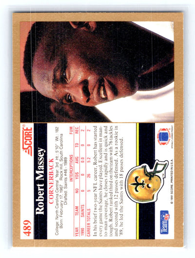 1991 Score #489 Robert Massey
