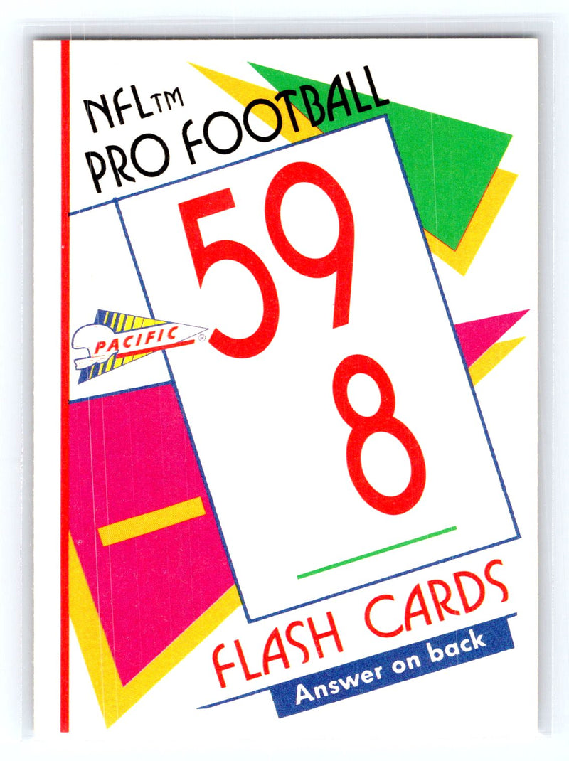 1991 Pacific Flash Cards 