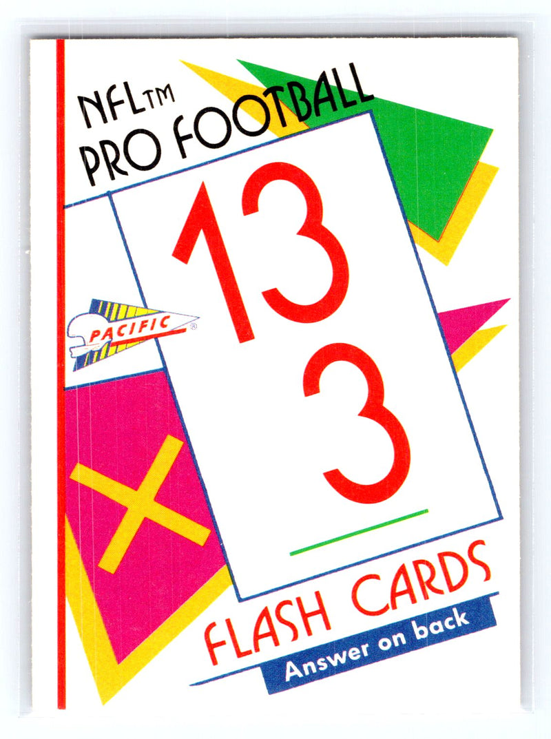 1991 Pacific Flash Cards 