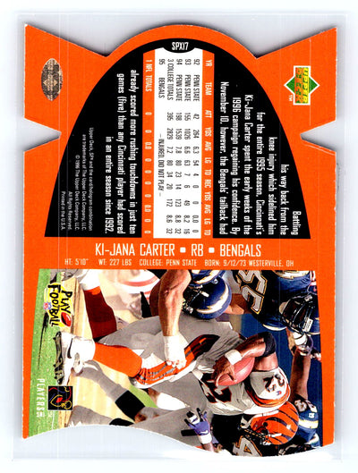 1997 SPx #SPX17 Ki-Jana Carter