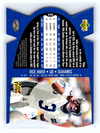 1997 SPx #SPX38 Rick Mirer