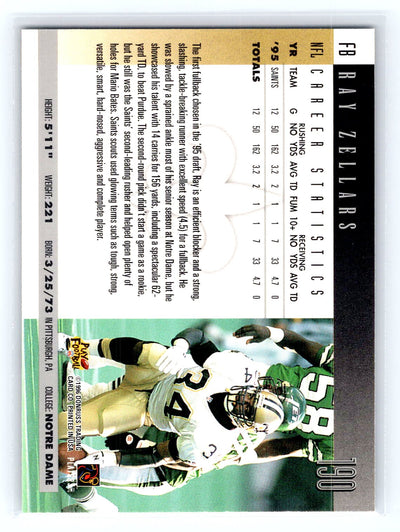 1996 Donruss #190 Ray Zellars