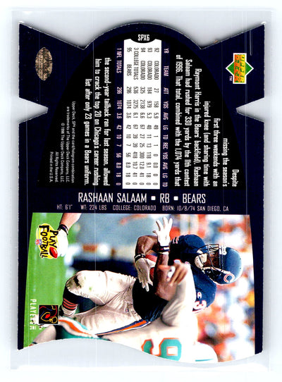 1997 SPx #SPX6 Rashaan Salaam