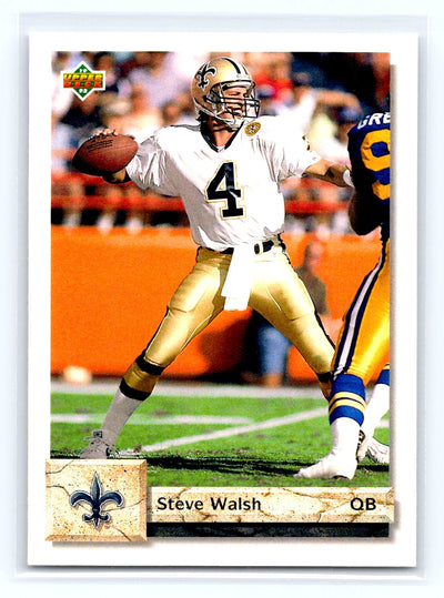 1992 Upper Deck #239 Steve Walsh