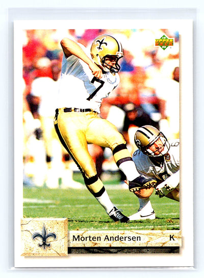 1992 Upper Deck #477 Morten Andersen