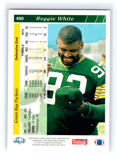 1993 Upper Deck #490 Reggie White