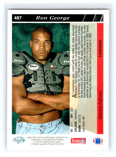 1993 Upper Deck #487 Ron George